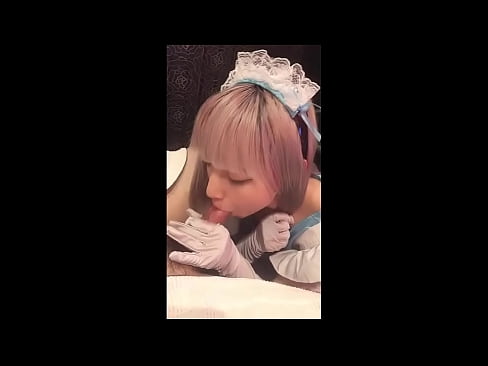 ❤️ 日本偶像 [mayuka]，法國女僕服裝，第 1 部分，口交和用乳液混蛋 ❤️❌ 只是色情 在 zh-tw.raceporn.ru ☑